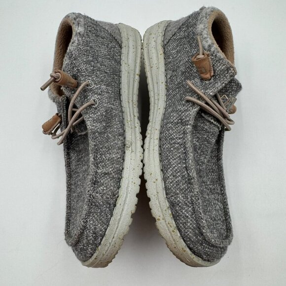 Hey Dude Womens Cindy Shoes Dark Grey Size 7 Casual Comfort - Picture 5 of 8